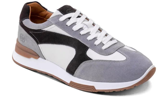 Hill 8211 Grey Combi Men Barker Shoes Mens Sneakers