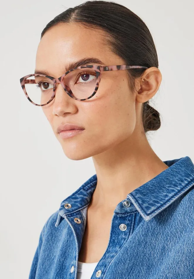 Hush Glasses Women Barner Astoria Reading Glasses Pink Tortoise Hush Glasses Women Barner Astoria Reading Glasses Pink Tortoise