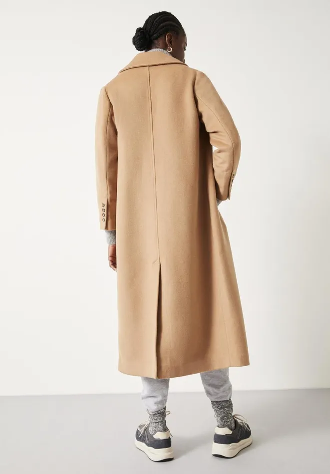 Hush Jackets and Coats Women Mena Relaxed Wool Coat Camel Hush Jackets and Coats Women Mena Relaxed Wool Coat Camel