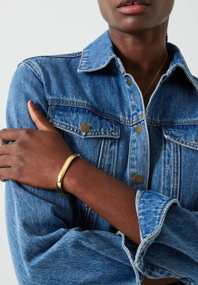 Hush Jewellery Women Jenny Bird Stevie Bangle Gold Hush Jewellery Women Jenny Bird Stevie Bangle Gold