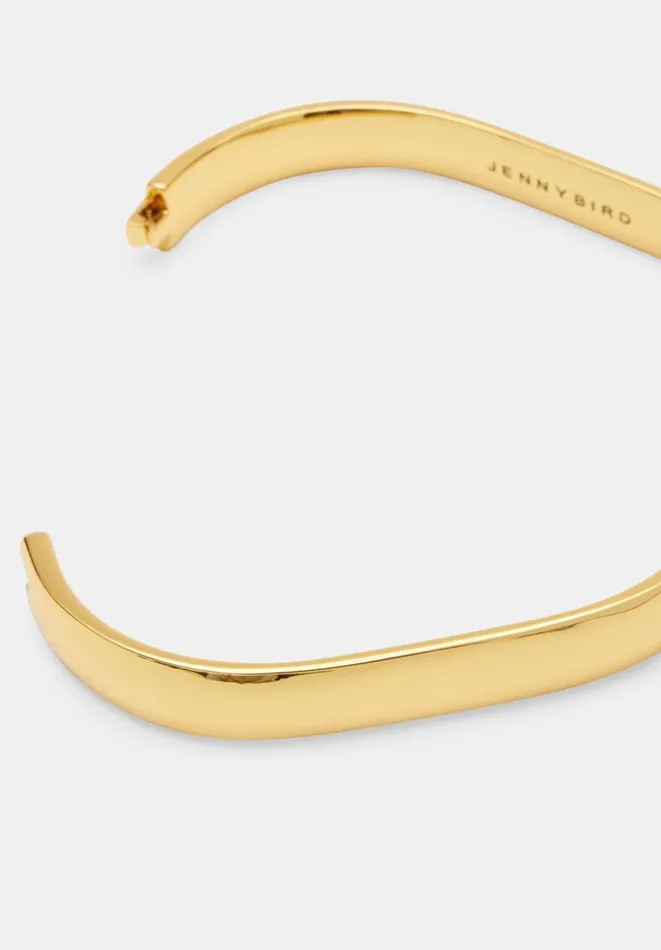 Hush Jewellery Women Jenny Bird Stevie Bangle Gold Hush Jewellery Women Jenny Bird Stevie Bangle Gold