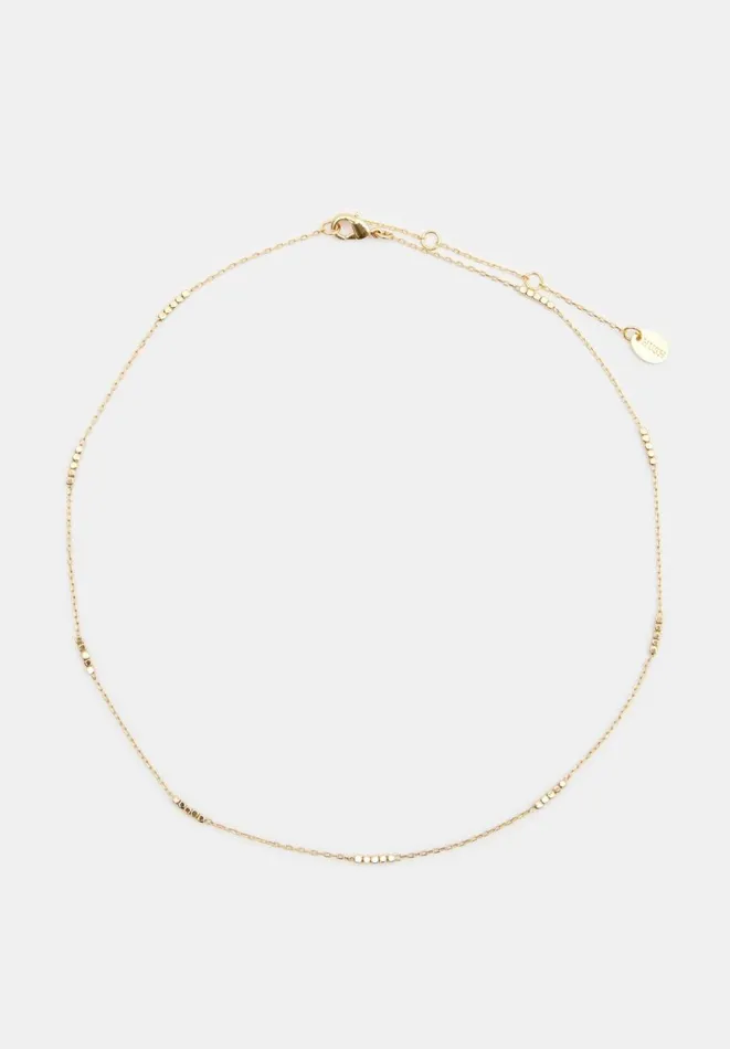 Hush Jewellery Women Lyla Mini Bead Choker Necklace Gold