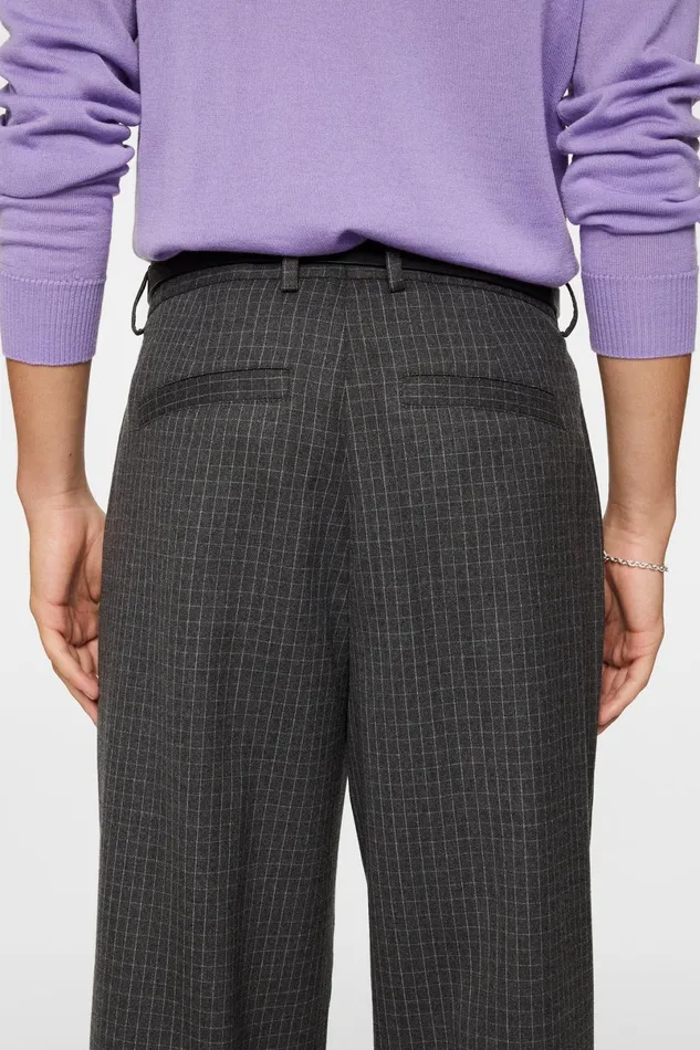 JLindeberg Trousers Men Gaspard Wool Ripstop Pants