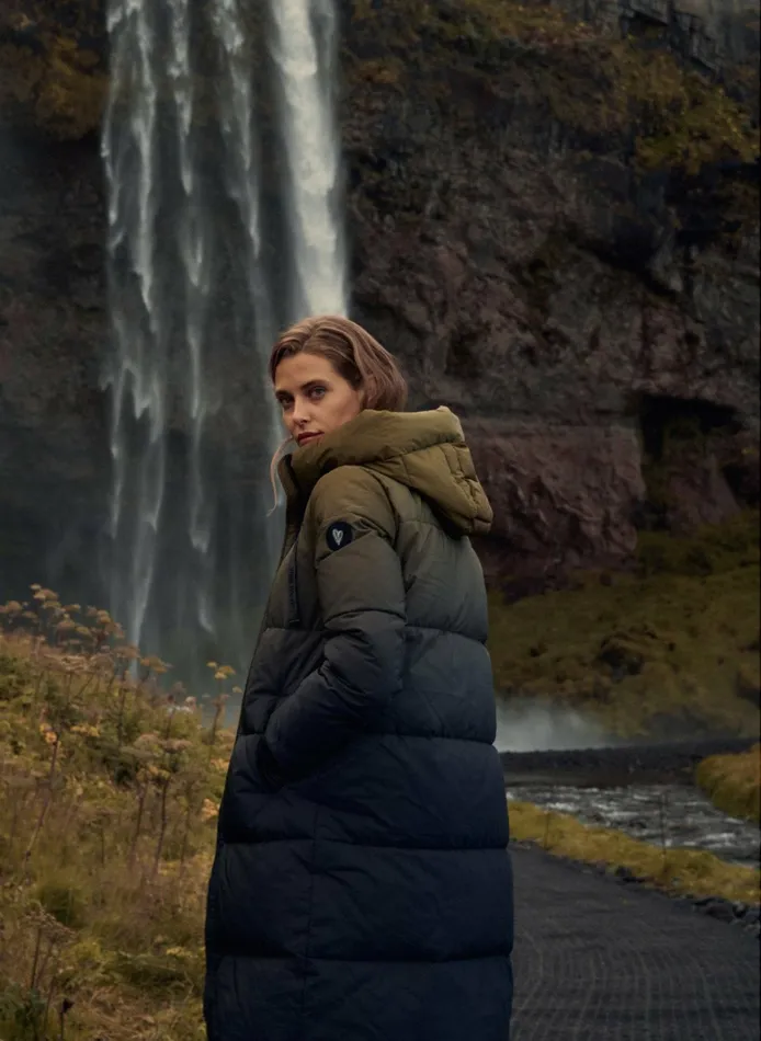 Jackets and Coats MMNova Dip Dye Down Coat Fir Green 8211 MOS MOSH Women Jackets and Coats MMNova Dip Dye Down Coat Fir Green 8211 MOS MOSH Women