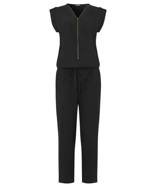 Jeans and Trousers Loren Zip Jumpsuit Black 8211 Joebrowns Apparel Jeans and Trousers Loren Zip Jumpsuit Black 8211 Joebrowns Apparel