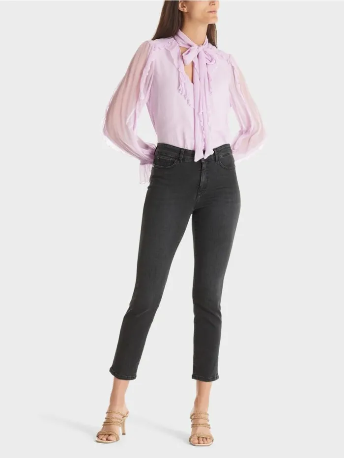 Jeans Damen Marc Cain 034Rethink Together034 Jeans SILEA Anthrazit