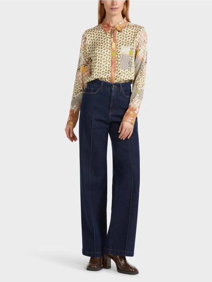 Jeans Damen Marc Cain 034Rethink Together034 Jeans WIGAN Vintage Indigo