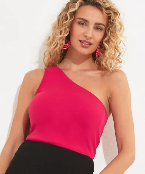Joebrowns Tops Tunics and Blouses Apparel Stunning One Shoulder Jersey Top Pink Joebrowns Tops Tunics and Blouses Apparel Stunning One Shoulder Jersey Top Pink