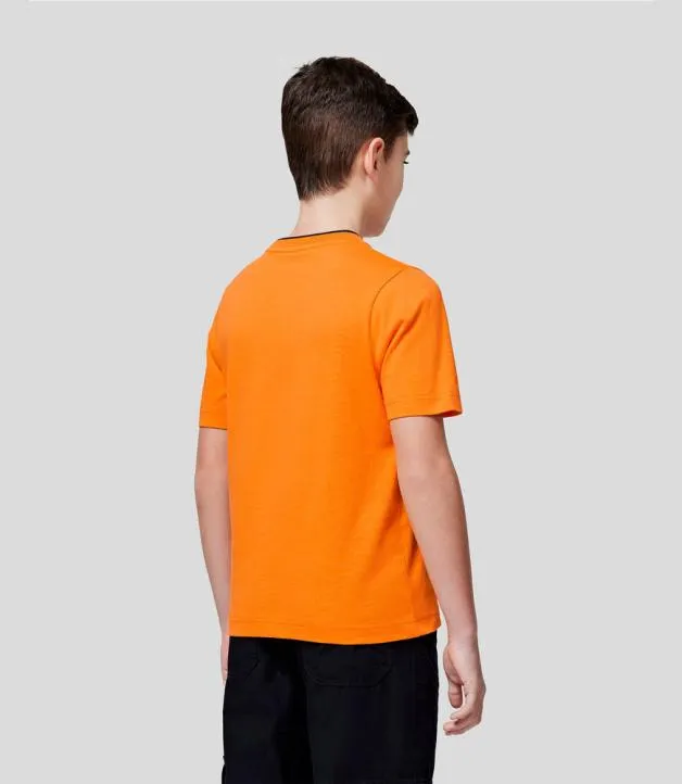 Junior Castore Junior McLaren 2024 Core Essentials TShirt 8211 PAPAYA
