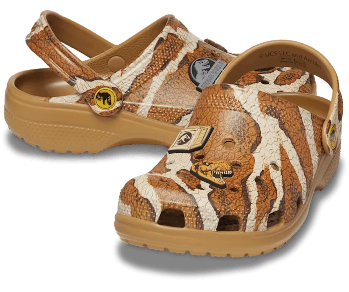 Jurassic World Classic Clog Sand Kids Crocs Clogs