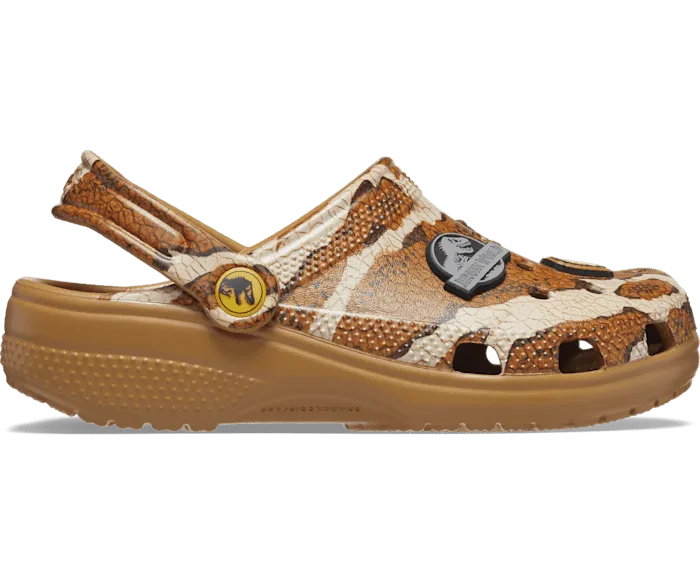 Jurassic World Classic Clog Sand Kids Crocs Clogs
