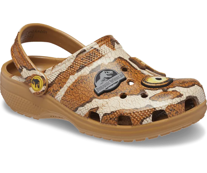 Jurassic World Classic Clog Sand Kids Crocs Clogs