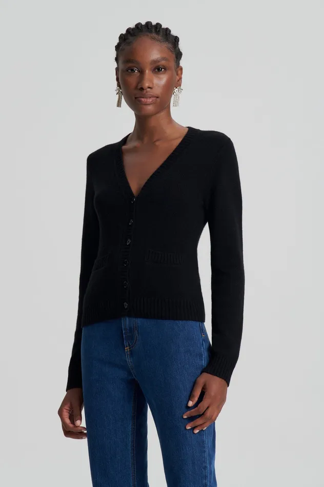 Knitwear CASHMERE V BLACK Scanlan Theodore Women Knitwear CASHMERE V BLACK Scanlan Theodore Women