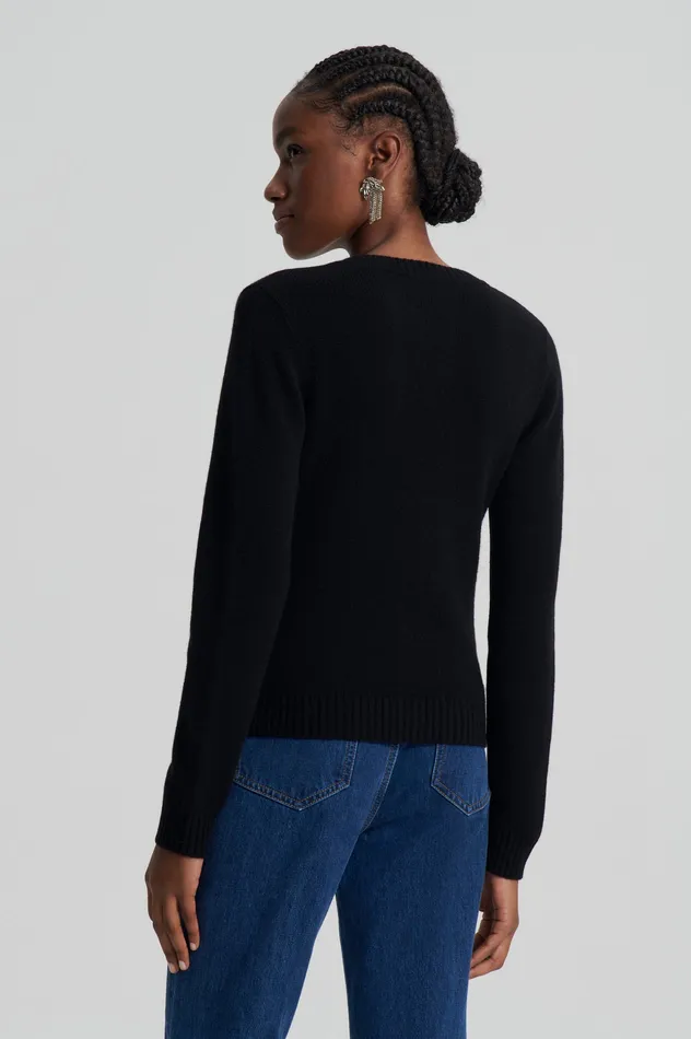Knitwear CASHMERE V BLACK Scanlan Theodore Women Knitwear CASHMERE V BLACK Scanlan Theodore Women