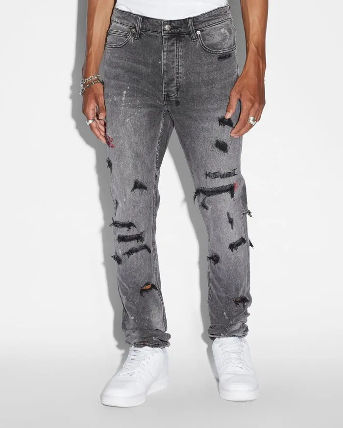 Ksubi Chitch Trashed Devil Mens Skinny