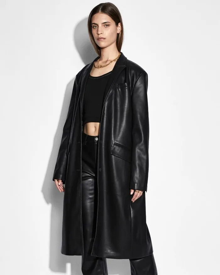 Ksubi Zephyr Duster Black Womens Jackets