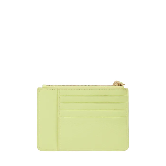 L Zipped Cardholder Lime Women Lancel Card Holder L Zipped Cardholder Lime Women Lancel Card Holder