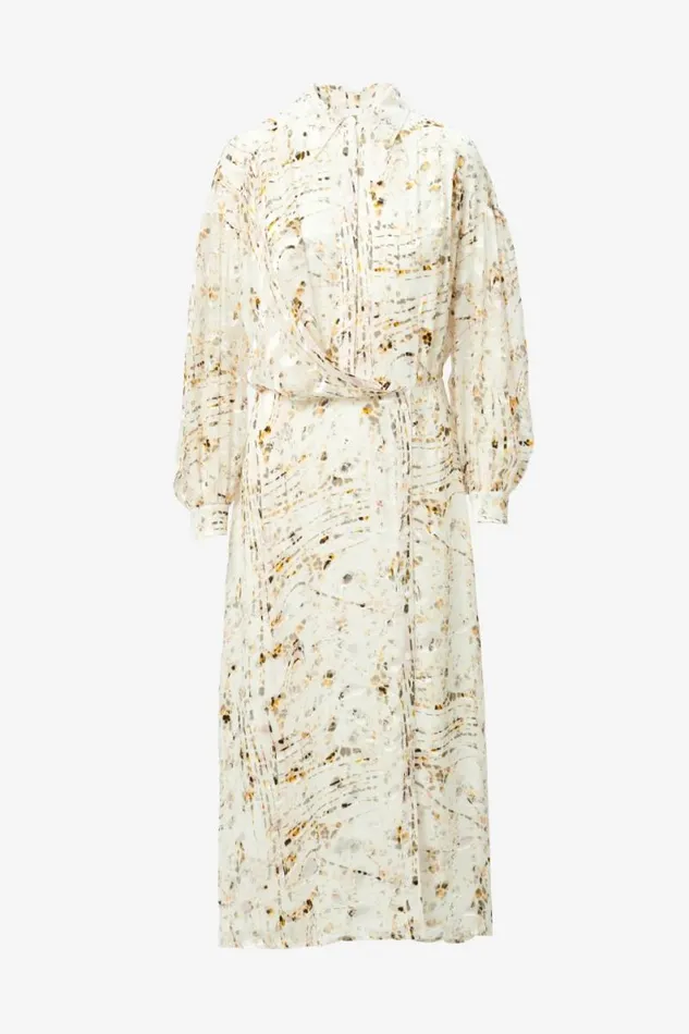 Lala Berlin Dresses Dress Dijan Viscosesilk Blend Stripy Leo 8211 Women