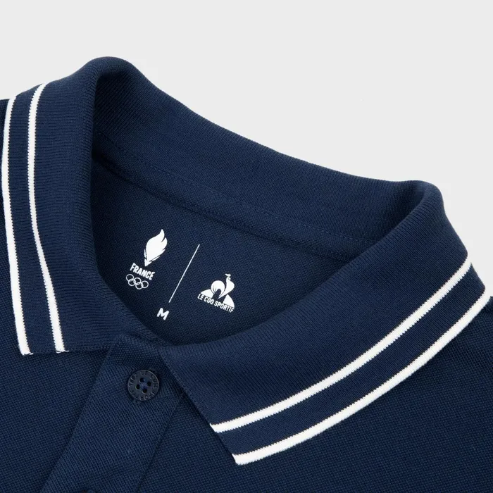 Le Coq Sportif France039s Olympic Team Polo Shirt Insignia Blue Men Polos Shirts Le Coq Sportif France039s Olympic Team Polo Shirt Insignia Blue Men Polos Shirts