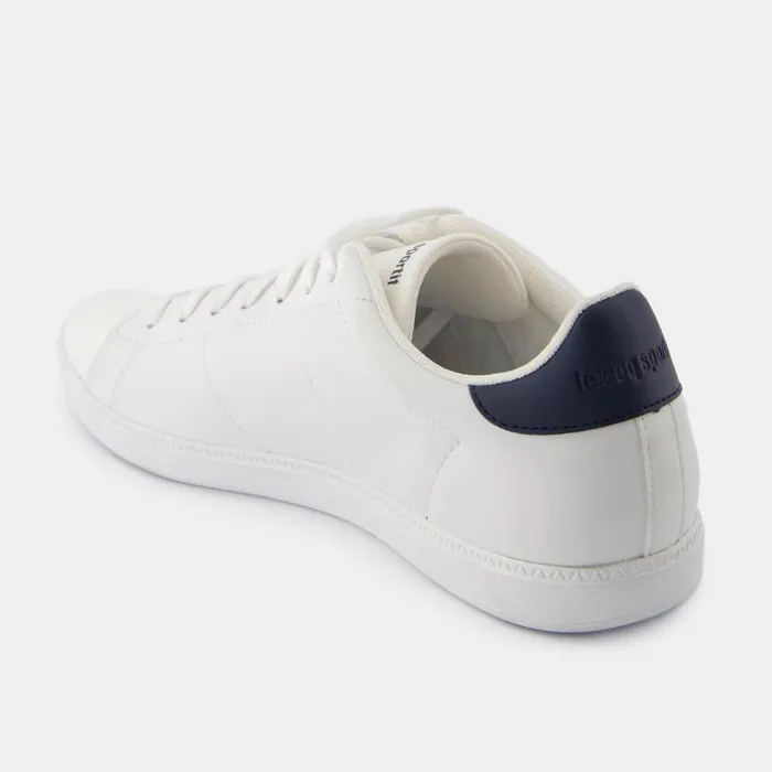 Le Coq Sportif Shoes COURTSET2 Optical Whitedress Blue Men Trainers And Sneakers Le Coq Sportif Shoes COURTSET2 Optical Whitedress Blue Men Trainers And Sneakers
