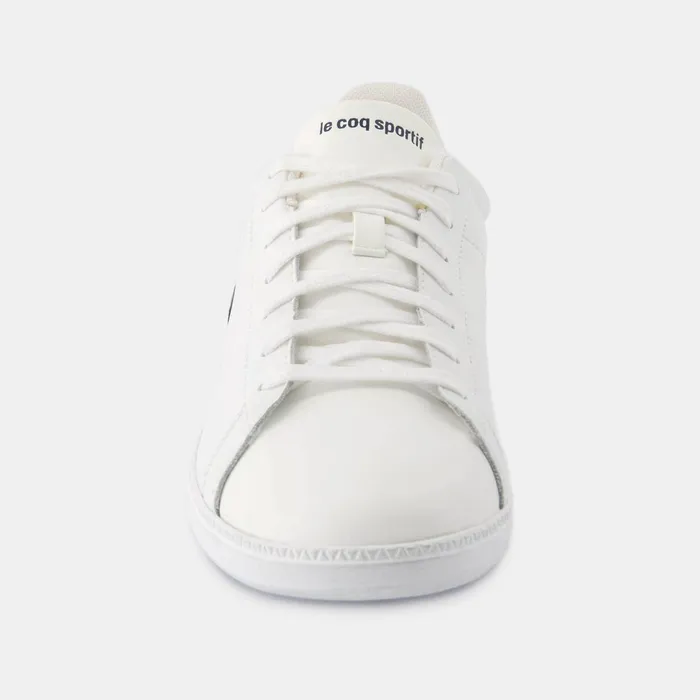 Le Coq Sportif Shoes COURTSET2 Optical Whitedress Blue Men Trainers And Sneakers Le Coq Sportif Shoes COURTSET2 Optical Whitedress Blue Men Trainers And Sneakers
