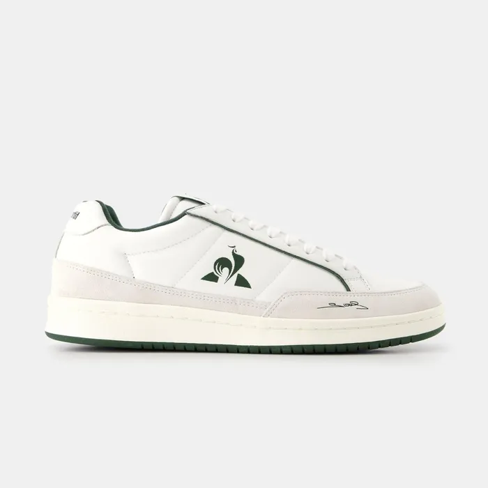 Le Coq Sportif Shoes NOAH2 RIPSTOP Optical White Trekking Green Men Trainers And Sneakers Le Coq Sportif Shoes NOAH2 RIPSTOP Optical White Trekking Green Men Trainers And Sneakers