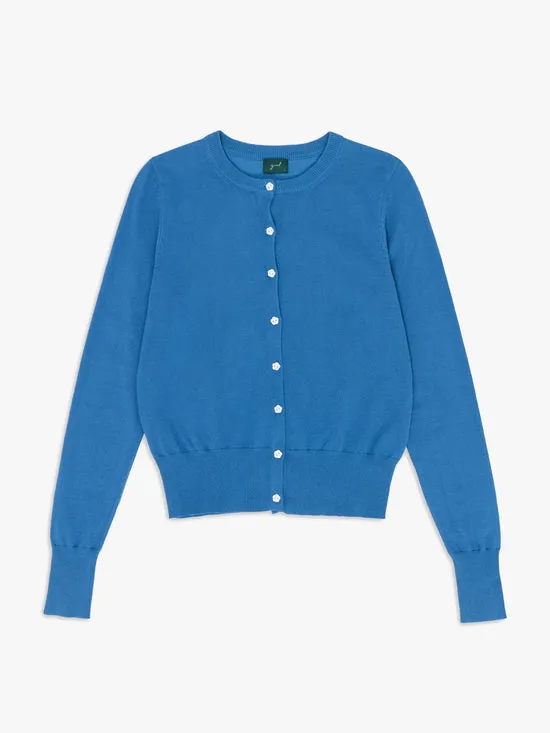 Lisa Says Gah Erin Cardigan Cobalt Women Tops