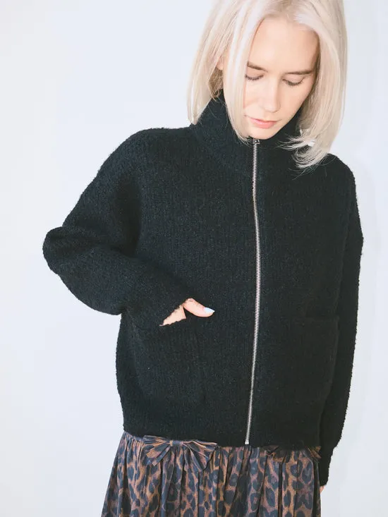 Louie Jacket Black Sweaters Lisa Says Gah Women Louie Jacket Black Sweaters Lisa Says Gah Women
