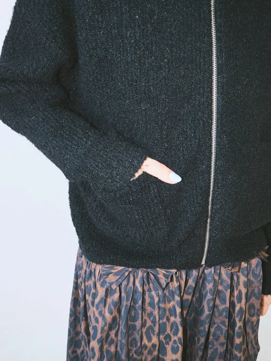 Louie Jacket Black Sweaters Lisa Says Gah Women Louie Jacket Black Sweaters Lisa Says Gah Women