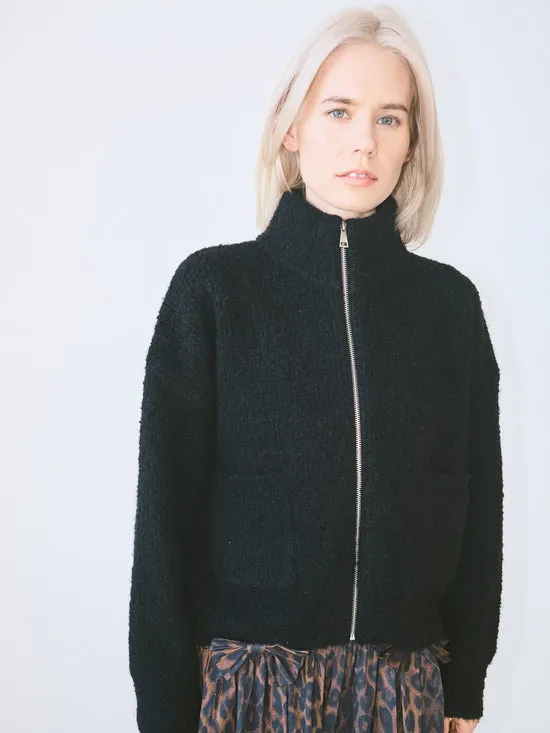 Louie Jacket Black Sweaters Lisa Says Gah Women Louie Jacket Black Sweaters Lisa Says Gah Women