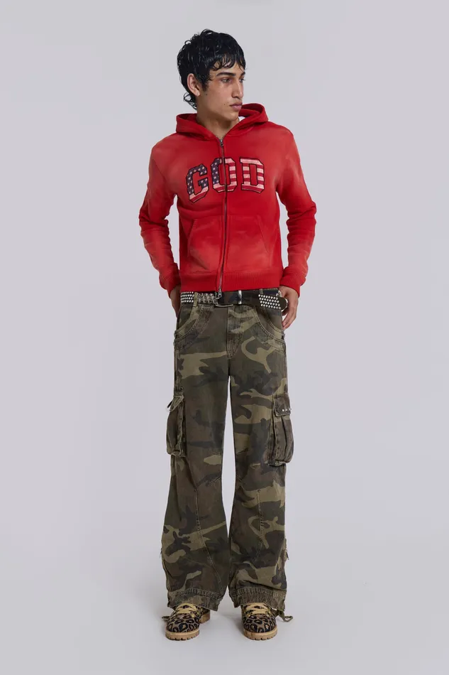 Loungewear Shop 039GOD039 Mini Monster Hoodie Jaded London Men