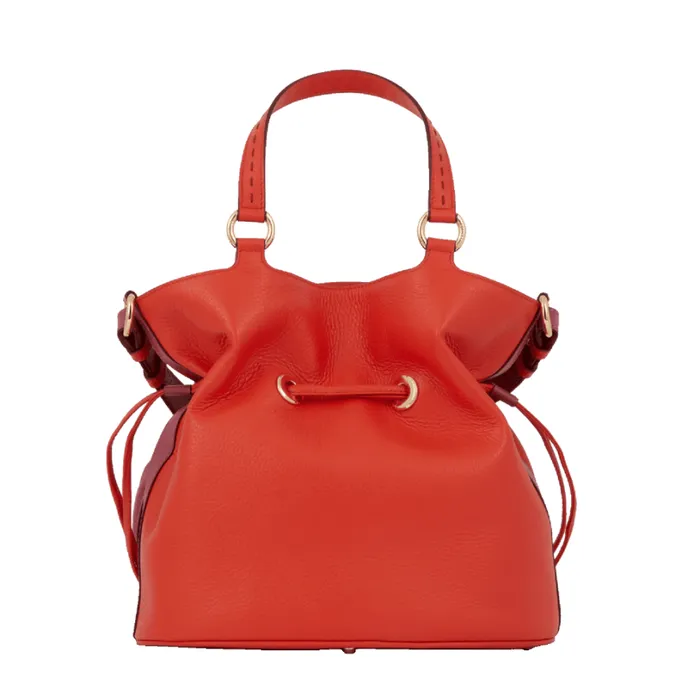 M Bucket Bag Multico Pumpkin Women Lancel Shoulder Bags M Bucket Bag Multico Pumpkin Women Lancel Shoulder Bags