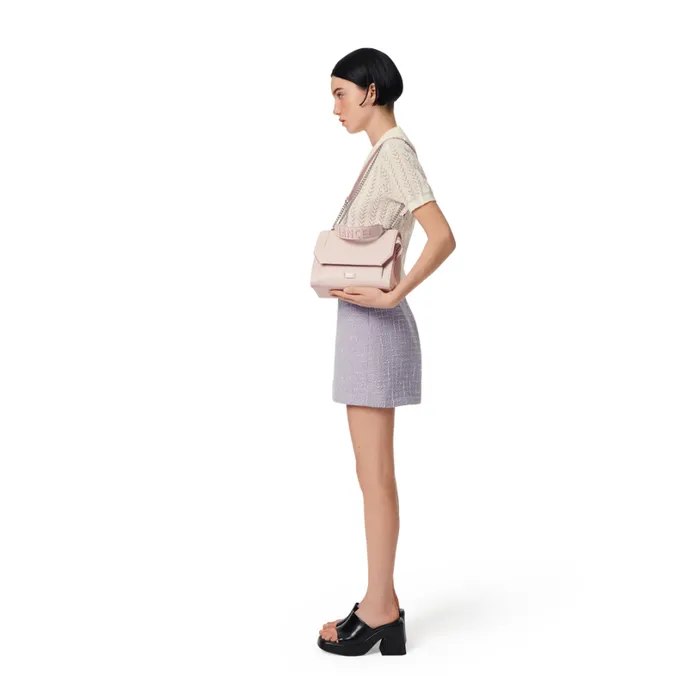 M Flap Bag Dragee Pink Women Lancel Cross Body Bags M Flap Bag Dragee Pink Women Lancel Cross Body Bags