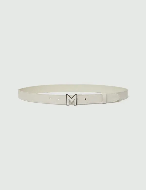 Marella Belts Women Canvas Belt Ivory