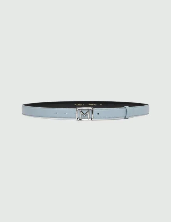 Marella Belts Women Logo Belt Light Blue