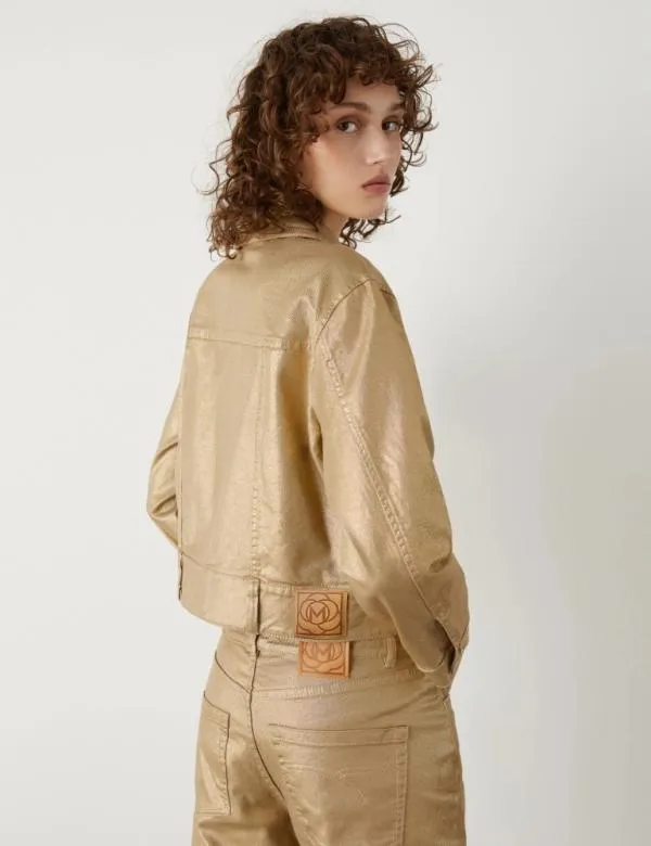 Marella Jackets Women Denim Jacket Colonial