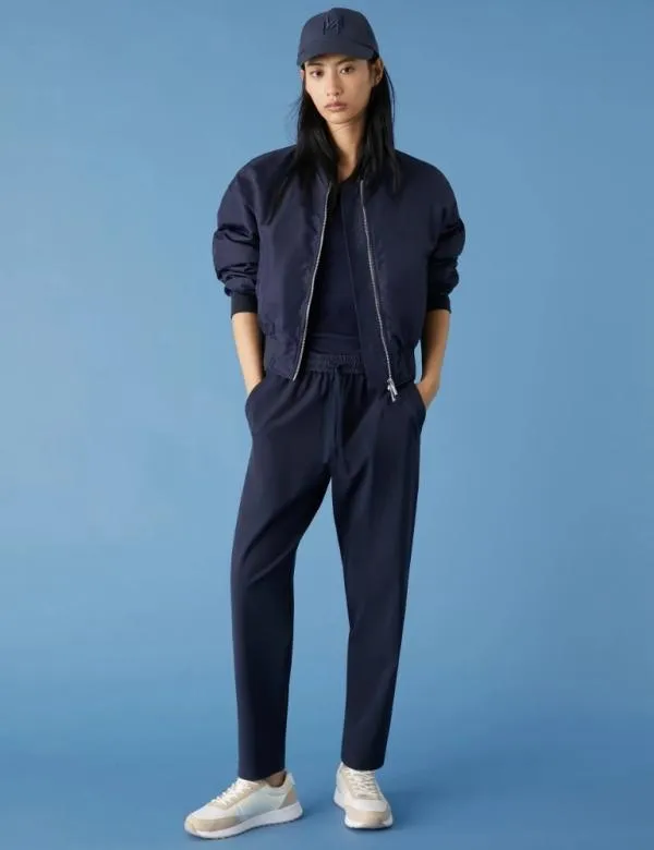 Marella Trousers Women Joggers Midnightblue