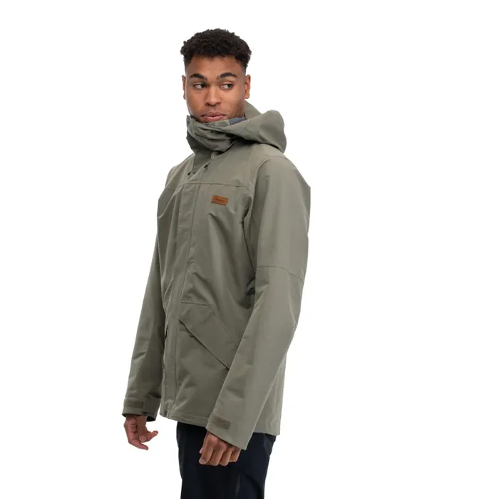 Men Bergans Of Norway Shell Jackets Nordmarka 2l Shell Jacket Green Mud