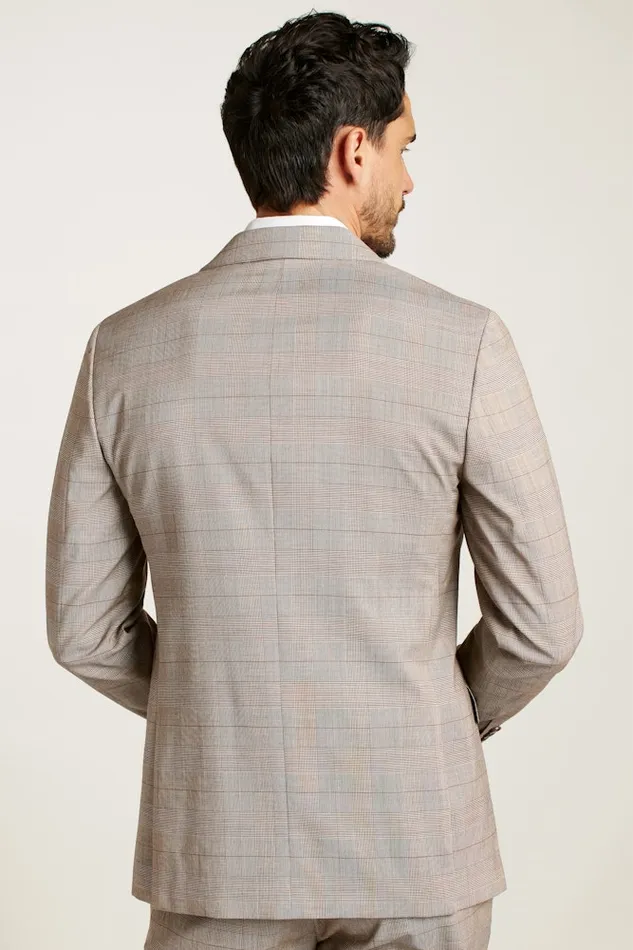 Men Bonobos Blazers and Sport Coats Jetsetter Stretch Italian Wool Suit Jacket Tan Plaid Men Bonobos Blazers and Sport Coats Jetsetter Stretch Italian Wool Suit Jacket Tan Plaid