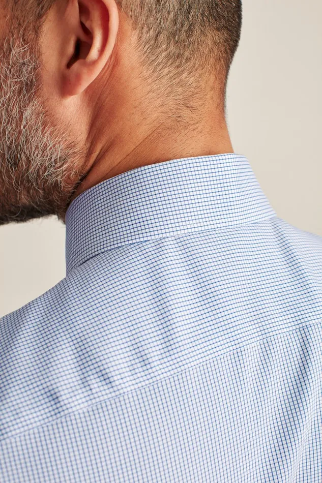 Men Bonobos Business Casual Shirts Sophisticated and Comfy Bonobos Jetsetter Stretch Dress Shirt Navy Mini Check Men Bonobos Business Casual Shirts Sophisticated and Comfy Bonobos Jetsetter Stretch Dress Shirt Navy Mini Check