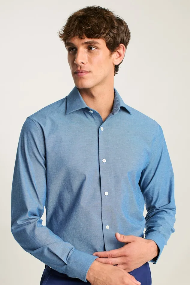Men Bonobos Business Casual Shirts Sophisticated and Comfy Bonobos Jetsetter Stretch Dress Shirt Ocean Blue Chambray Men Bonobos Business Casual Shirts Sophisticated and Comfy Bonobos Jetsetter Stretch Dress Shirt Ocean Blue Chambray