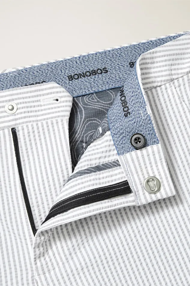 Men Bonobos Chinos Performance Seersucker Golf Pant Grey And White Stripe Men Bonobos Chinos Performance Seersucker Golf Pant Grey And White Stripe