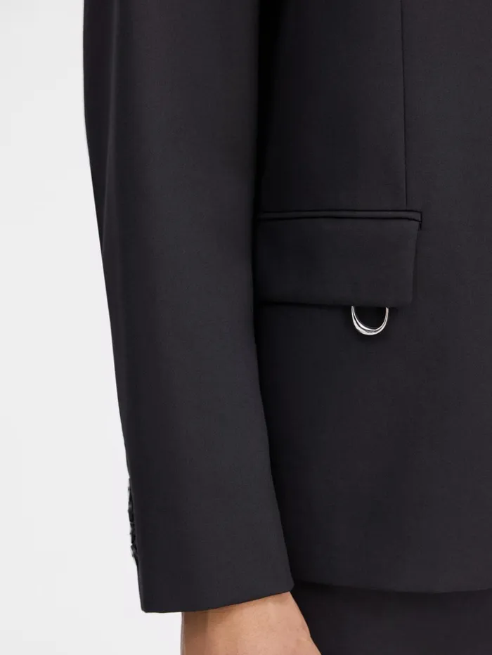Men Coats and Jackets JACQUEMUS The Cabri Jacket Black Men Coats and Jackets JACQUEMUS The Cabri Jacket Black