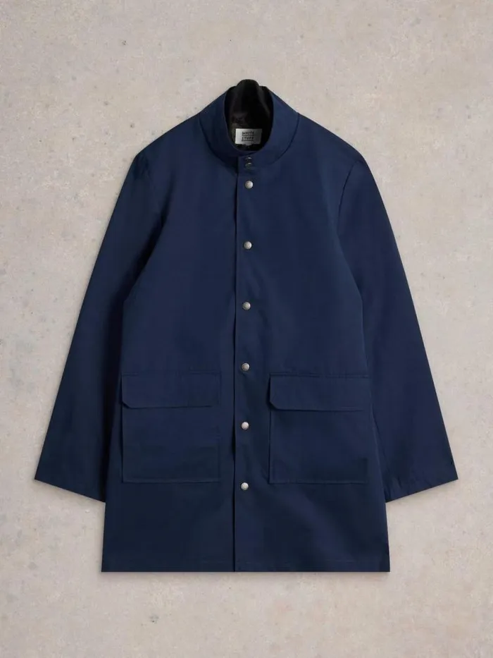 Men Commuter Mac Dark Navy White Stuff Coats and Jackets Men Commuter Mac Dark Navy White Stuff Coats and Jackets
