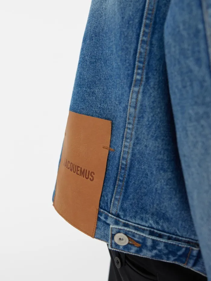 Men Denim JACQUEMUS The Denim DeNmes Jacket Bluetabac Men Denim JACQUEMUS The Denim DeNmes Jacket Bluetabac