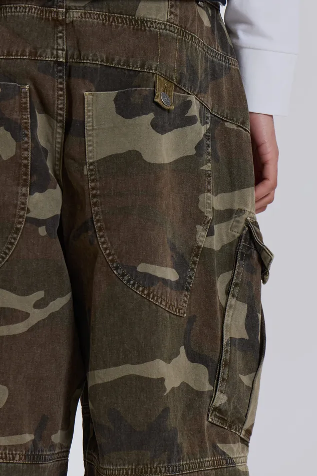 Men Jaded London Shop Cadet Camo Shorts Bestsellers