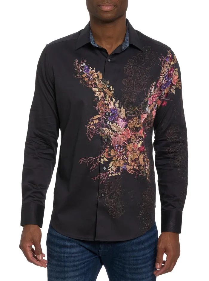 Men Long Sleeve Button Down Shirts Robert Graham AMAIRA LONG SLEEVE BUTTON DOWN SHIRT Multi