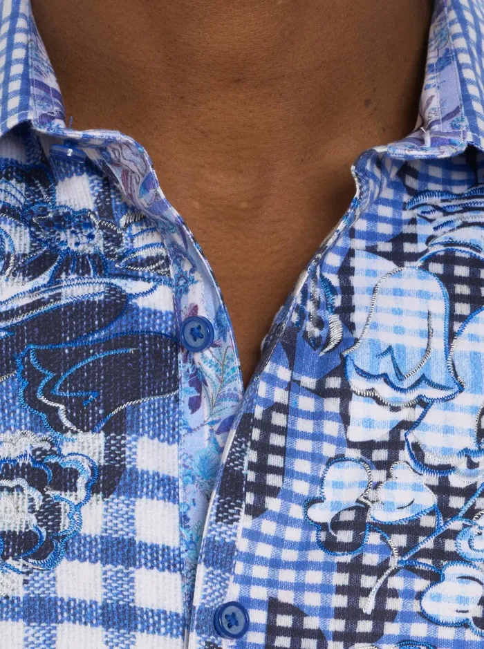 Men Long Sleeve Button Down Shirts Robert Graham CRAFT PROJECT LONG SLEEVE BUTTON DOWN SHIRT Multi