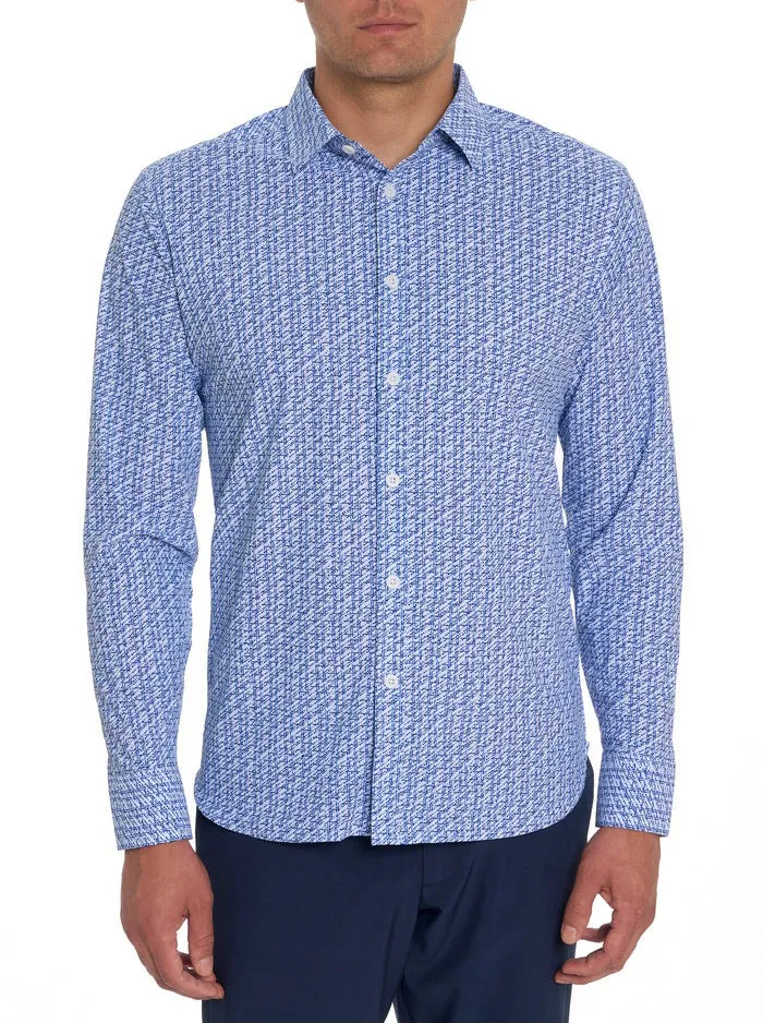 Men Long Sleeve Button Down Shirts Robert Graham FELDMAN PERFORMANCE LONG SLEEVE KNIT SHIRT Multi Men Long Sleeve Button Down Shirts Robert Graham FELDMAN PERFORMANCE LONG SLEEVE KNIT SHIRT Multi