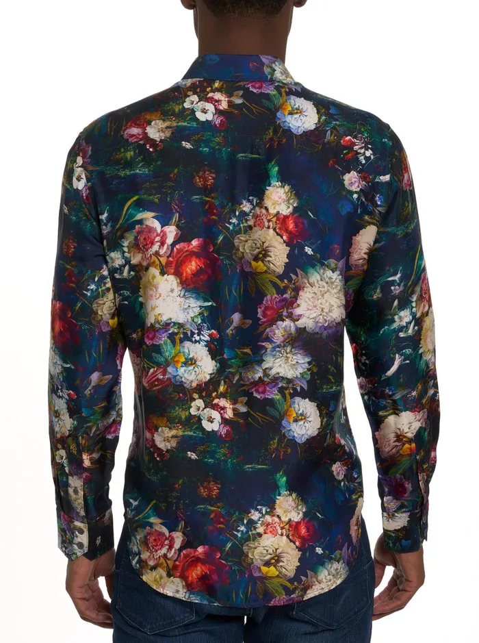 Men Long Sleeve Button Down Shirts Robert Graham LIMITED EDITION MYSTICAL REALM LONG SLEEVE BUTTON DOWN SHIRT Multi